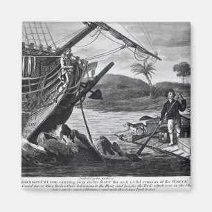 Imán Llevada de Robinson Crusoe