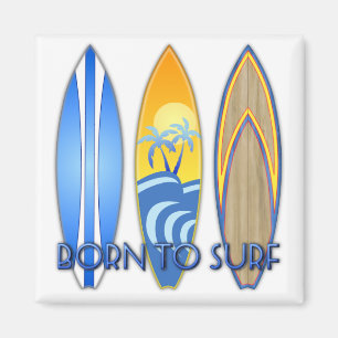Imán Llevado practicar surf