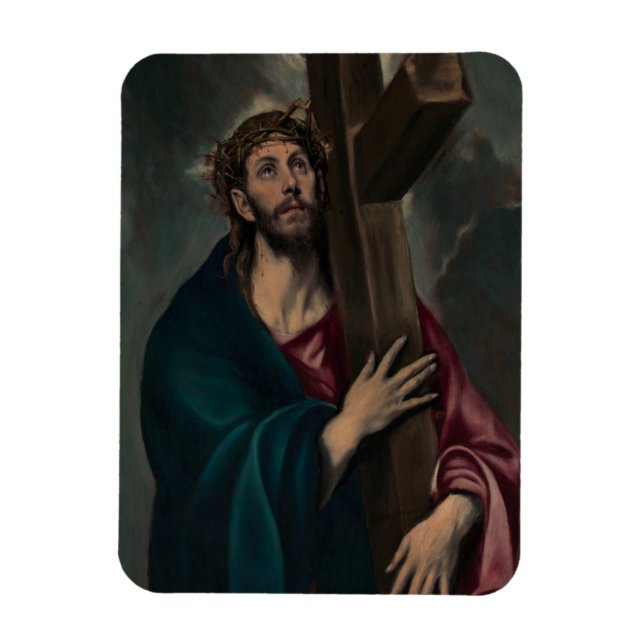 Imán Llevando la cruz (Vertical)