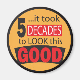 Imán Llevó 5 décadas parecerse a esto