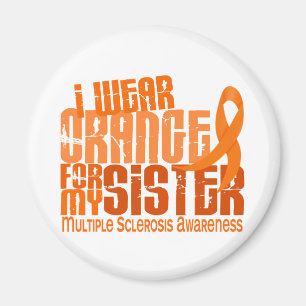 Imán Llevo al ms anaranjado de la esclerosis múltiple