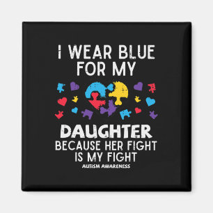 Imán Llevo Azul Para La Lucha De Mi Hija Conciencia Del