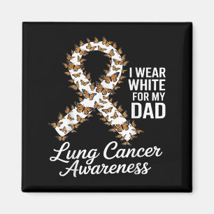 Imán Llevo Blanco Para Mi Papá Concienciación Sobre El