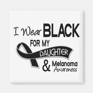 Imán Llevo el negro para mi melanoma de la hija 42