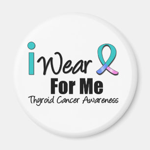 Imán Llevo la cinta del cáncer de tiroides para mí