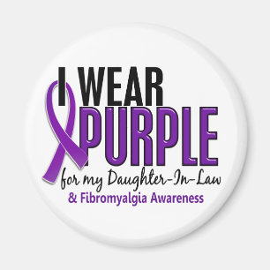 Imán Llevo la púrpura para el Fibromyalgia de la nuera