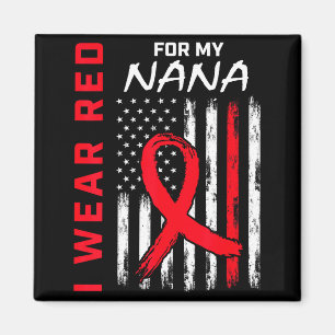 Imán Llevo Rojo Por Mi Nana Campañas de Concienciación