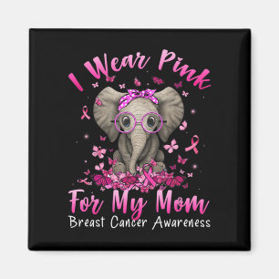 Imán Llevo Rosa Para Mi Mamá Elefante Cáncer De Mama