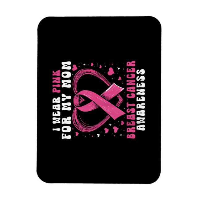 Imán Llevo Rosado Por Mi Mamá Para Concienciar Sobre El (Vertical)