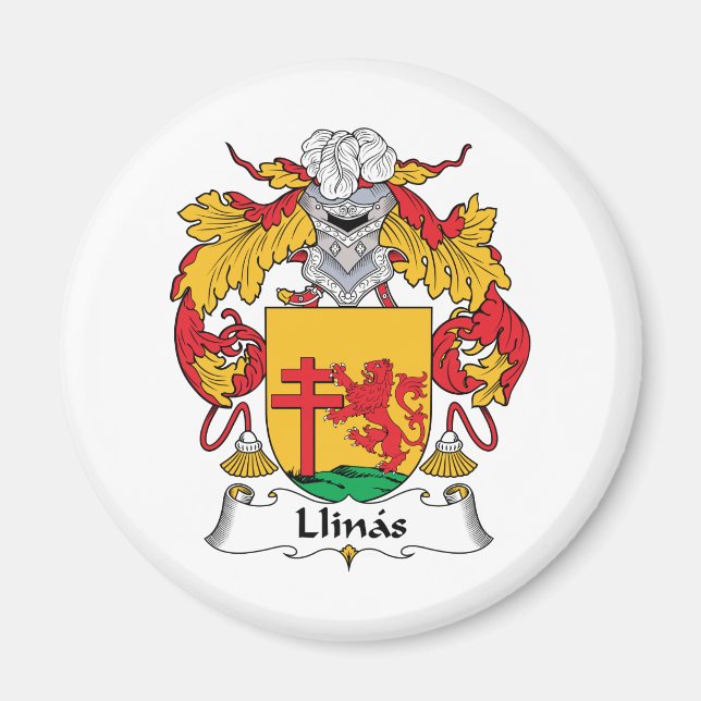 Imán Llinas Family Crest (Frente)