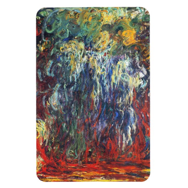 Imán Llorando en Giverny (por Claude Monet) (Vertical)