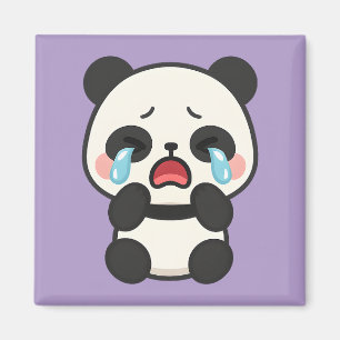Imán Llorando Panda - Cute Triste Panda Magnet