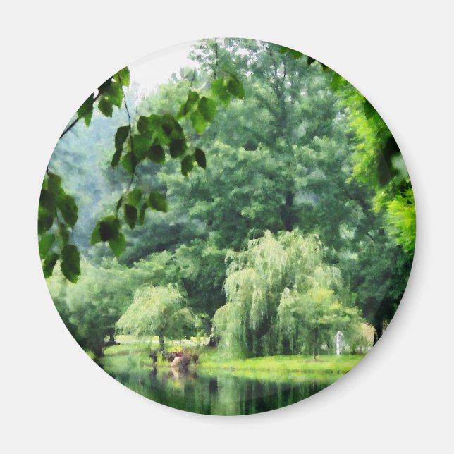 Imán Llorar en la niebla (Frente)