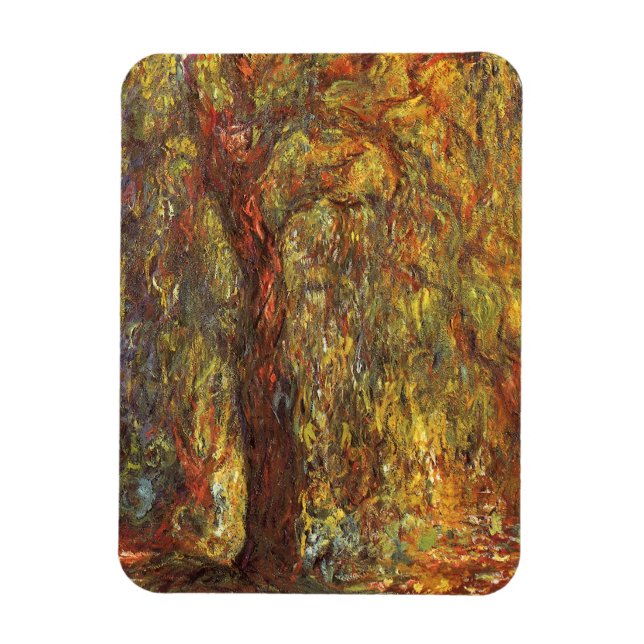 Imán Llovidos por Claude Monet, Bella Artes de la época (Vertical)