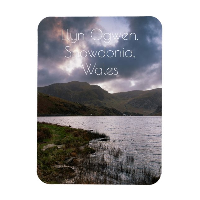 Imán Llyn Ogwen, Snowdonia, Gales (Vertical)