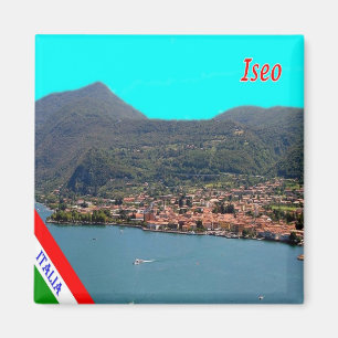 Imán LMD079 ISEO, Lake View, Italia, Fridge