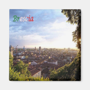 Imán LMD099 BRESCIA Sunset, Italia, Fridge