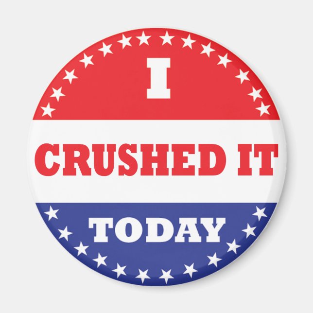 Imán Lo Aplasté Hoy (Frente)