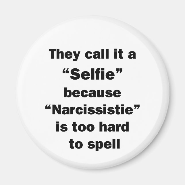 Imán Lo Llaman Selfie (Frente)