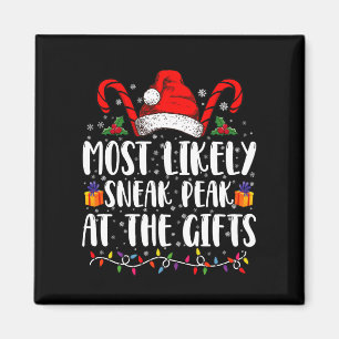 Imán Lo Más Probable Es Escabullirse En Los Navidades D