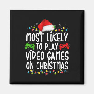 Imán Lo Más Probable Es Jugar Videojuegos En Navidades 