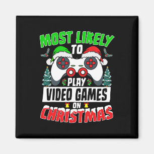 Imán Lo Más Probable Es Jugar Videojuegos En Navidades 