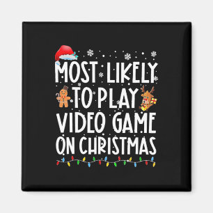 Imán Lo Más Probable Es Jugar Videojuegos En Navidades
