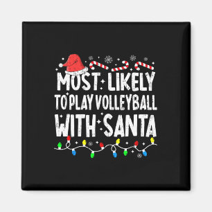 Imán Lo Más Probable Es Jugar Voleibol Con Santa Mateo