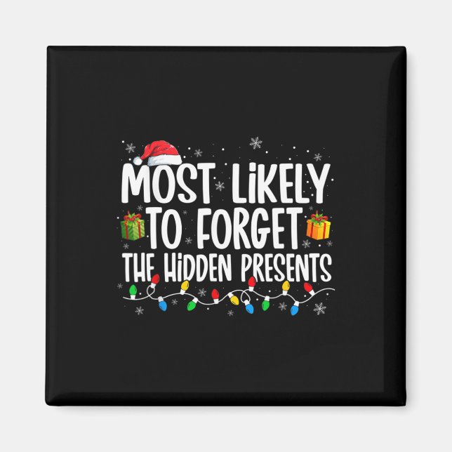 Imán Lo Más Probable Es Olvidar La Familia De Presentes (Frente)