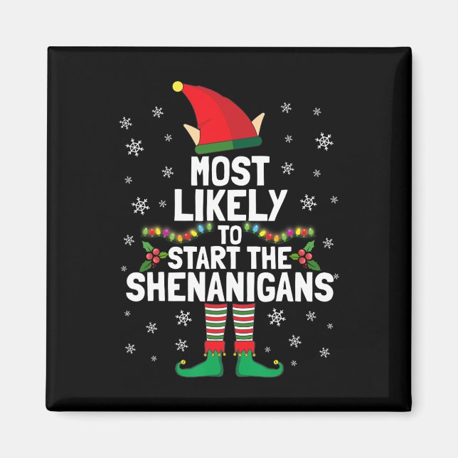 Imán Lo Más Probable Es Que Comenzar Los Shenanigans Es (Frente)