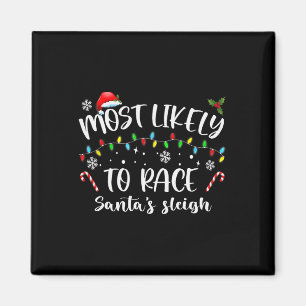 Imán Lo más probable es que la familia Sleigh de Santa 
