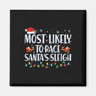 Imán Lo más probable es que la familia Sleigh de Santa