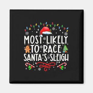 Imán Lo más probable es que la familia Sleigh de Santa