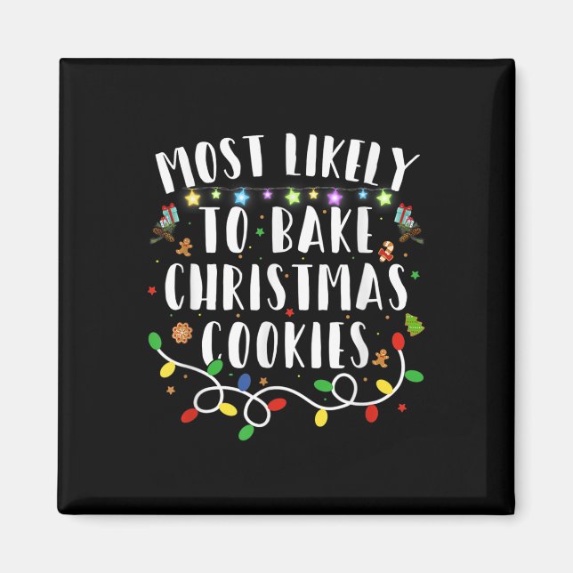 Imán Lo Más Probable Es Que Los Navidades Cocinen A La  (Frente)