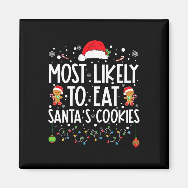 Imán Lo más probable es que los Navidades de cocina de  (Frente)