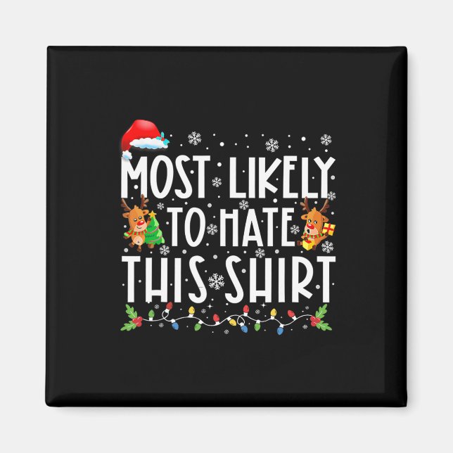 Imán Lo Más Probable Es Que Odien A Esta Familia Navida (Frente)