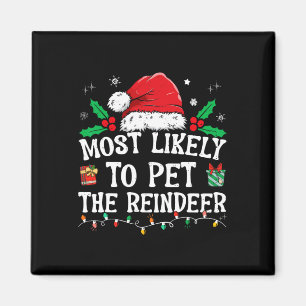 Imán Lo Más Probable Para Mascota A Los Navidades De La