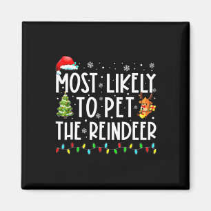 Imán Lo Más Probable Para Mascota A Los Navidades De La