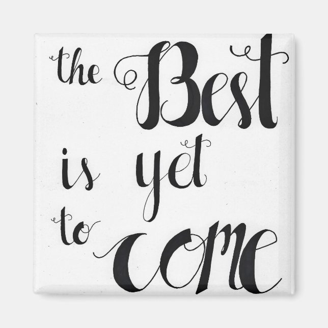 Imán Lo mejor está por venir (Frente)