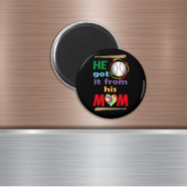 Imán Lo Obtuvo De Su Magnet De Mamá