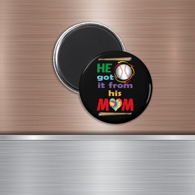 Imán Lo Obtuvo De Su Magnet De Mamá (He Got It From His Mom Magnet)