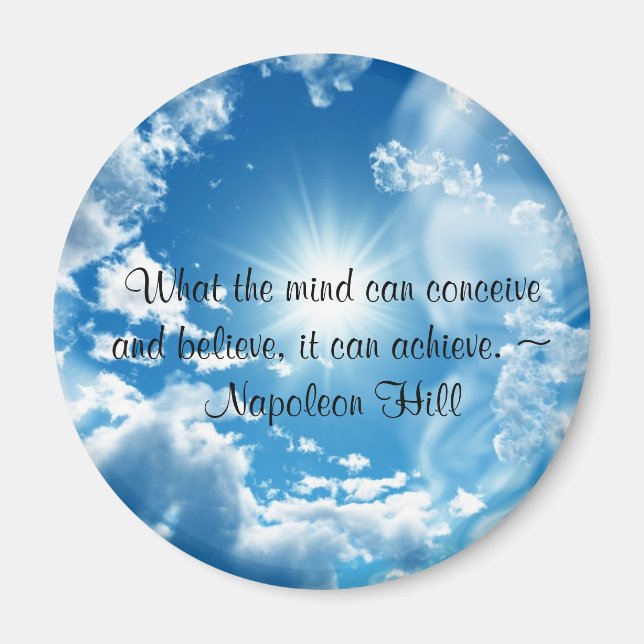 Imán Lo que la mente puede concebir... (Frente)