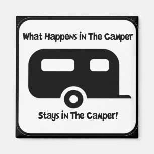 Imán Lo que pasa en el Camper...