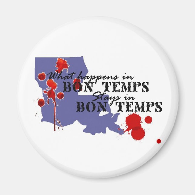 Imán Lo que pasa en los ambientes de Bon (Frente)