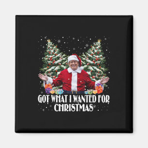 Imán Lo que quería para Navidad Trump Santa Navidad 2