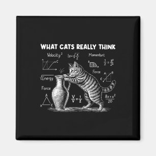 Imán Lo que realmente piensan los gatos Física divertid