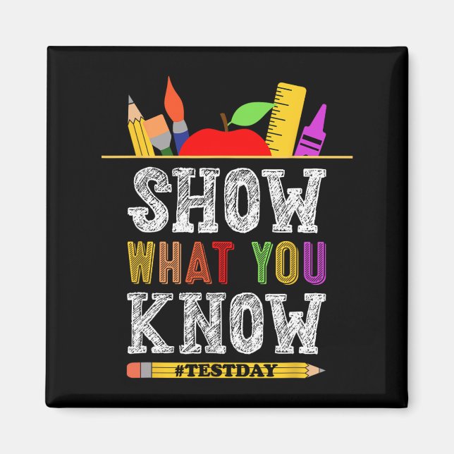 Imán Lo que sabes es lo divertido que enseñan los estud (Frente)