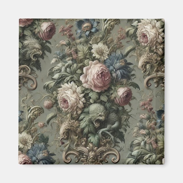 Imán Lo que yace bajo el florecimiento - victoriano gót (Frente)