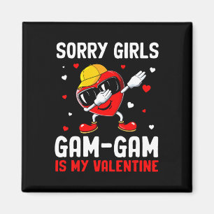 Imán Lo siento chicas Gam-gam es mi corazón de San Vale