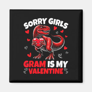 Imán Lo siento chicas Gram es mi dinosaurio del día de 